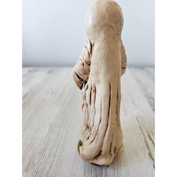 Wollet pumpkin ghost statue figurine shabby chic unique Halloween decor - Picture 3 of 7